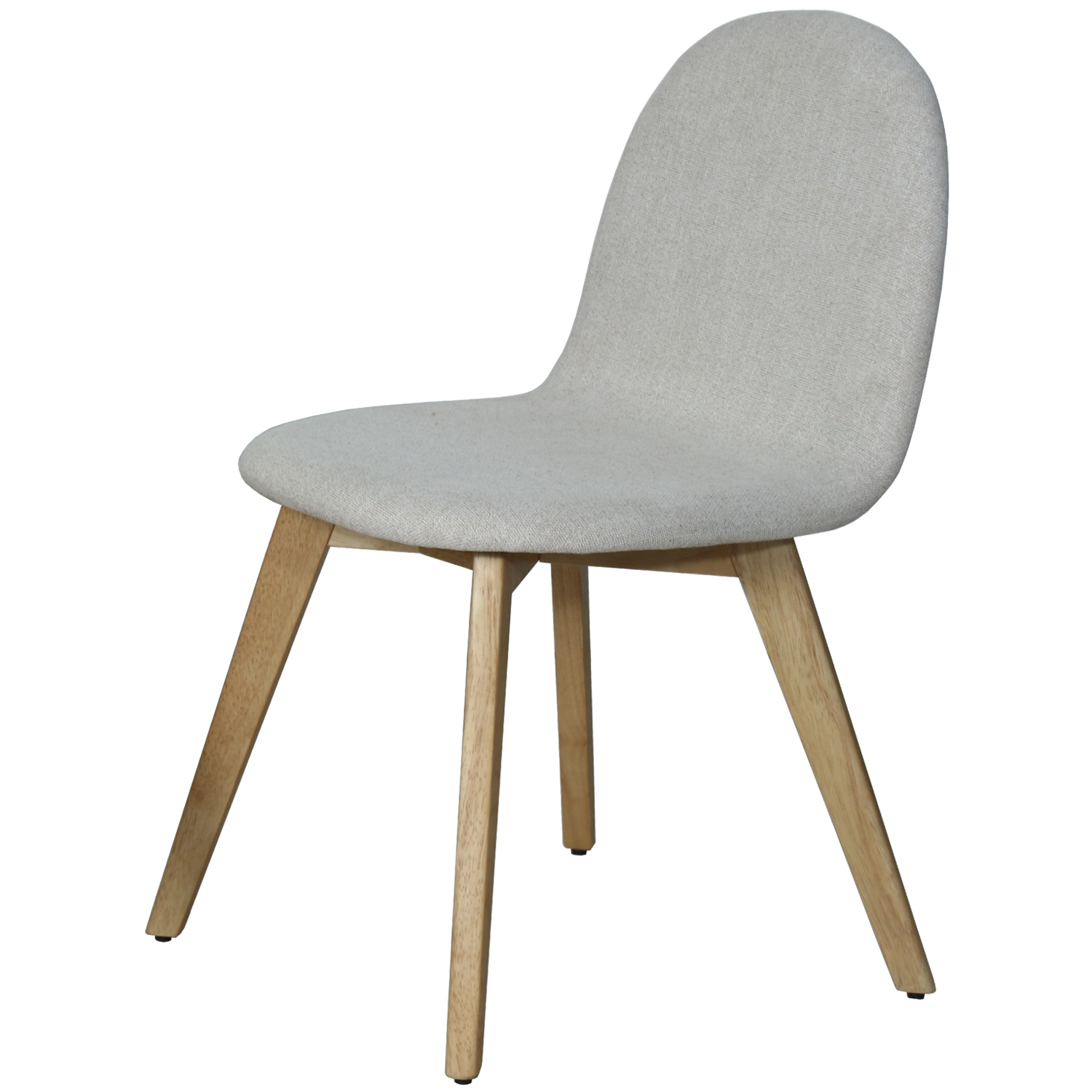 Set 2 sillas terciopelo / patas madera - BoskeDecor - HOME&DECO