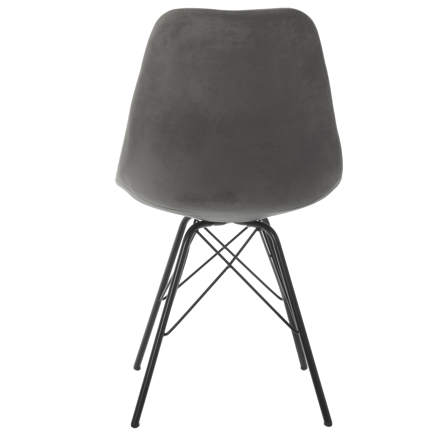 Minerva set 2 sillas terciopelo / patas metal - BoskeDecor - HOME&DECO